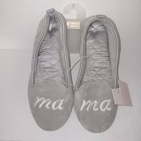 LC LAUREN CONRAD SLIP ON MA MA HOUSE SLIPPERS - Picture 10 of 10